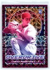 2021 Panini Chronicles - Overdrive Chris Rodriguez #3 Purple Velocity (RC)