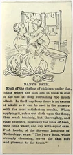 1886 Ivory Soap Baby's Bath Advertisement Victorian Procter & Gamble DWKK27F