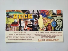 Beck – Saturday Night Live Appearance Postcard (DGC Records, 1997) PROMO
