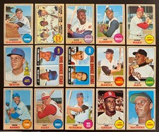 1968 Topps Baseball Complete Set (598/598) Mickey Mantle, Nolan Ryan RC *Beauty*