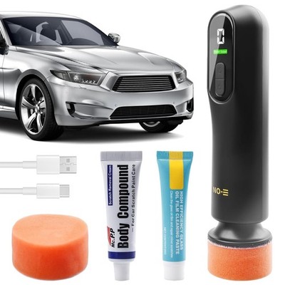 Auto Poliermaschine Set Akku Polierer Kratzer Entferner Wachsen Politur