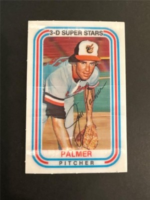 1976 Kellogg's 3-D Super Stars #37 Jim Palmer Orioles NM/MT+ SET BREAK