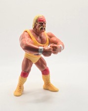 Vintage 1991 WWF Hulk Hogan Titan Sports Action Figure Hulkster Rules