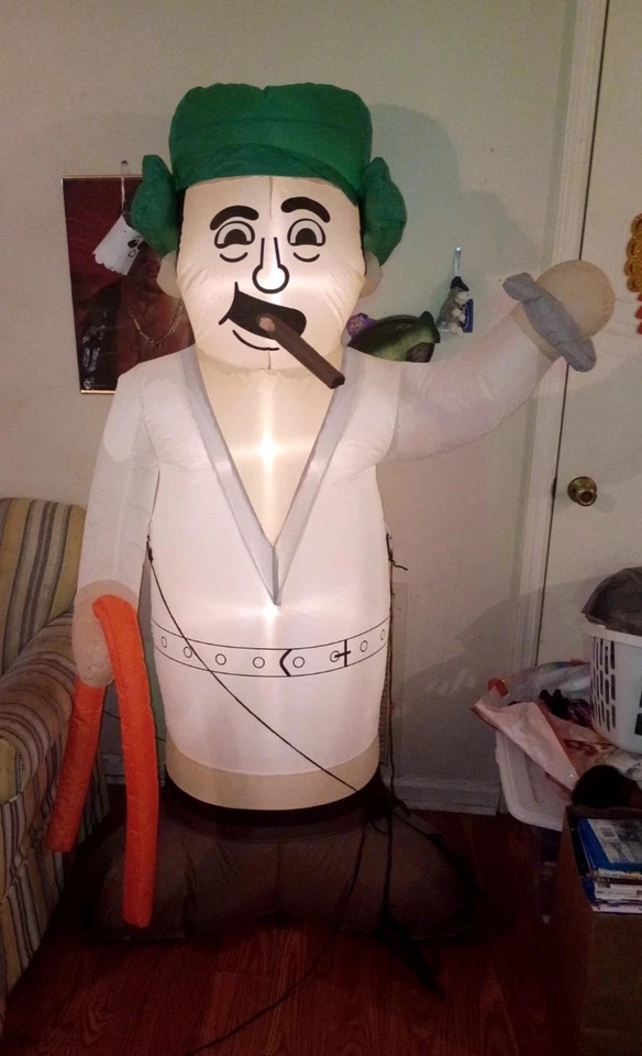 National Lampoon's Christmas Vacation Cousin Eddie 6' Airblown Inflatable RARE. - Image 3 of 3