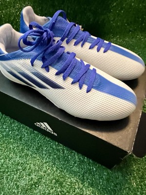 Adidas X SPEEDFLOW.3 FG J Firm Ground Cleats Boots Size 5.5Blue/White New in Box
