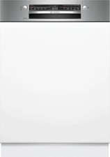 Bosch Semi Integrated Dishwasher Stainless Steel SMI2HTS02G A Graded (B-65146)