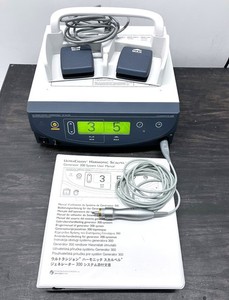 J & J GEN300 Ultrasonic Harmonic Scalpel Generator 04 w/ Footswitch & Handpiece