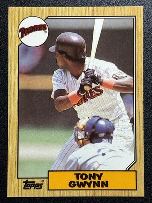 1987 Topps Tiffany  #530  Tony Gwynn  San Diego Padres