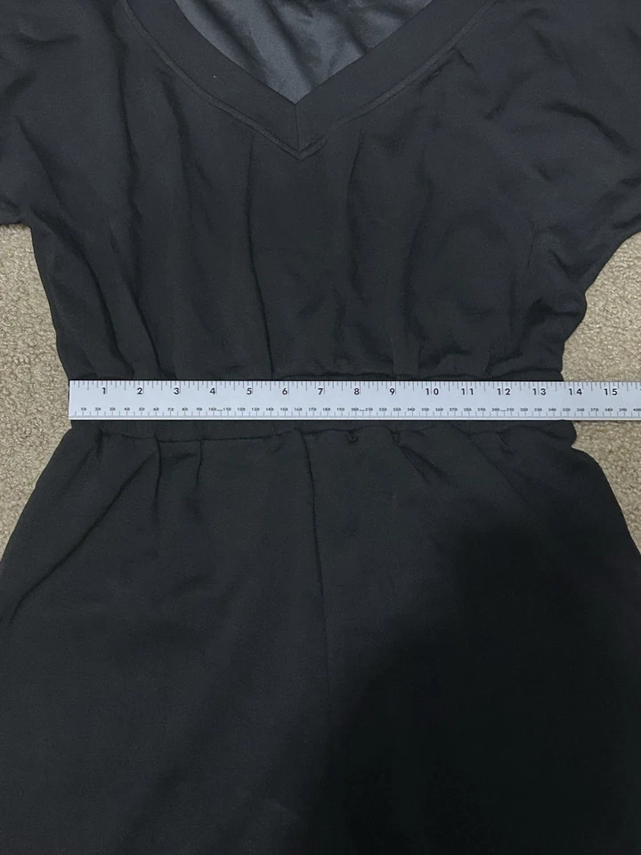 Mono para mujer CHIC ME manga larga negro talla grande Foto 2 de 4