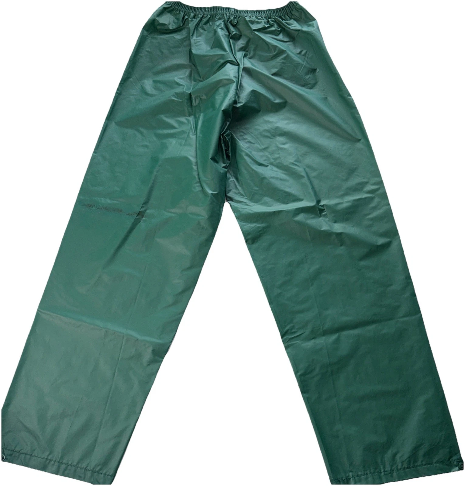 American Clipper Rainwear Pants Green Waterproof PVC Nylon Mens M