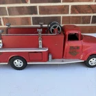 + Vintage Tonka Pressed Steel No. 5 TFD Pumper Ladder Fire Truck