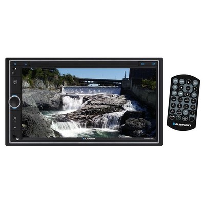 Blaupunkt 6.95 Double DIN Fixed Face Touchscreen Mechless Receiver with