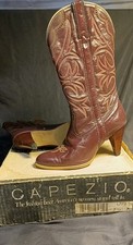 VINTAGE Miss Capezio L773 Deadstock Western Boots New In Box Made in USA...