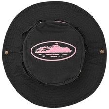 Corteiz Alcatraz Bucket Hat Black/Pink
