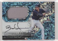 2017 Chronicles Spectra Rookie Jersey Neon Blue 70/99 Bradley Zimmer Auto 0c6