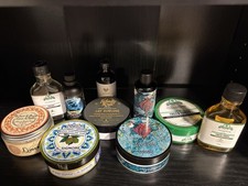 Wet Shaving Lot Of Luxury Shave Soaps And Aftershaves