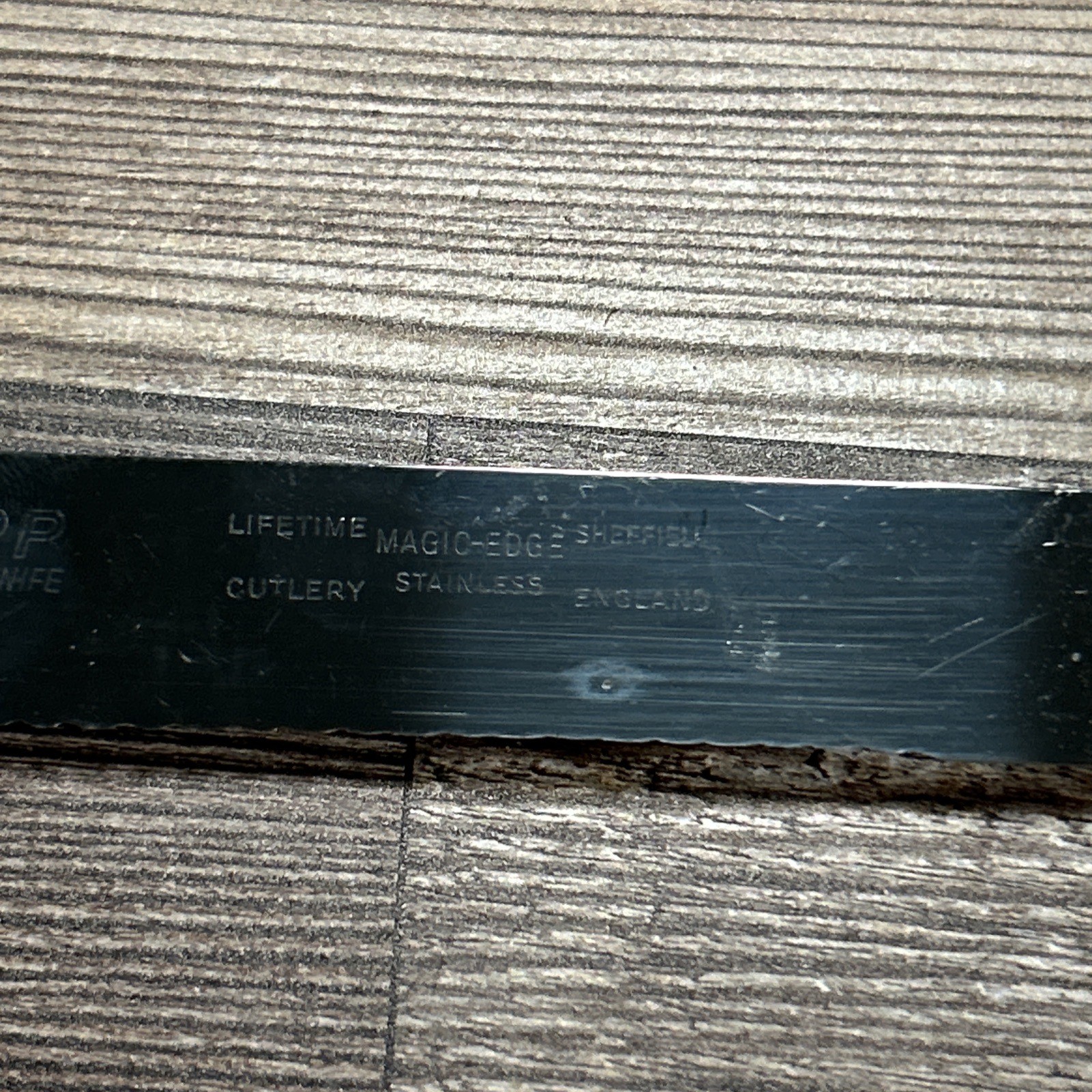 Vintage Eversharp Frozen Food Knife Sheffield England Stainless Steel Blade 50's