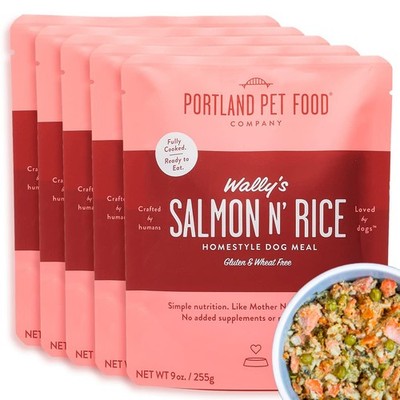 Portland Pet Food Company Fresh Dog Food Pouches Human-Grade Toppers Wet Pet ...