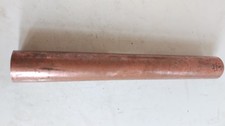 Gro&szlig;es Kupferrohr 2+5/8" Durchmesser, 20+1/2" lang
