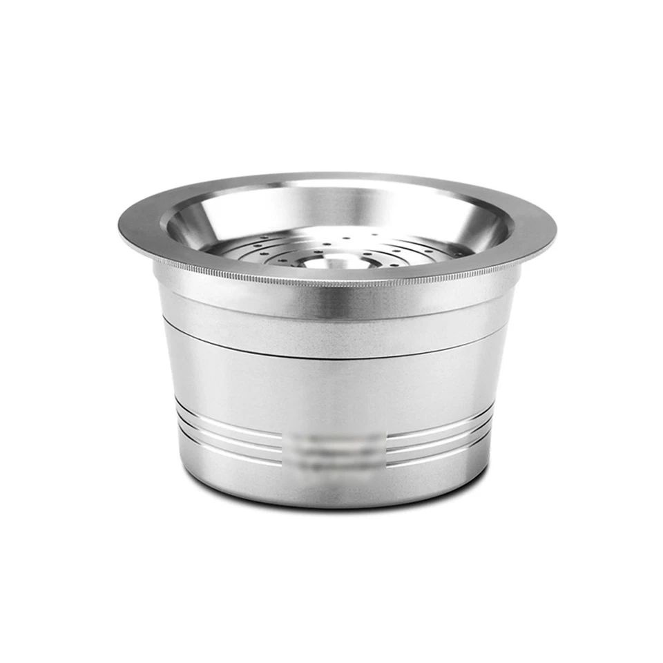 Cápsula de café reutilizable recargable de acero inoxidable para rubí caffitaly Foto 3 de 4