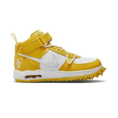 Nike Air Force 1 Mid Off White Varsity Maize