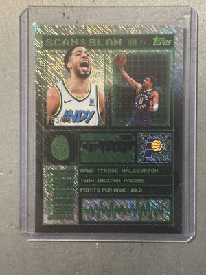 #ad Tyrese Haliburton Scan amp; Slam #SS 18 99 Topps NBA Black Friday 2025 $13.50