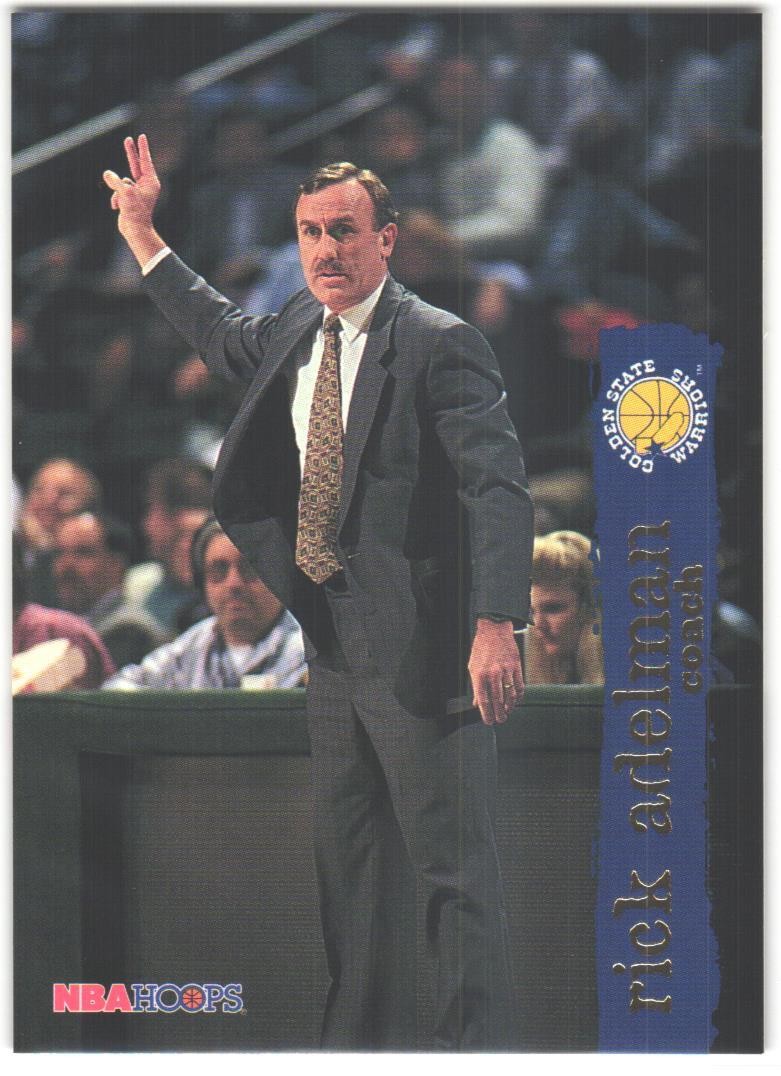 1995-96 Hoops Rick Adelman #178