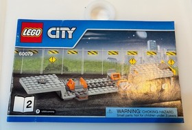 LEGO CITY Training Jet Transporter 60079. 100% Complete. No Box