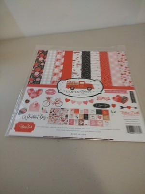 Echo Park Paper Co. ''Cupid & Co.'' Kit 12x12 pages and Stickers Item# CUP227016TM