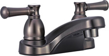 Dura Faucet DF-PL700L-VB RV Two Handle Bathroom Faucet Venetian Bronze