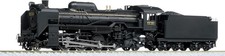 Locomotora de vapor de producción estándar KATO HO Gauge D51 1-203
