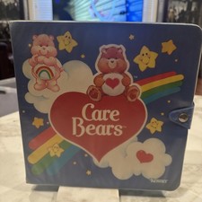 1980s Vintage Care Bears Vinyl Holder Case Only For PVC Figures Accessories