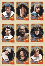 Complete 2014 Panini Golden Age Croft's Cocoa Red Back Box Bottoms 9-Card Set