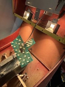 Original Skee Ball Display & Baffle Arcade Game Not Working