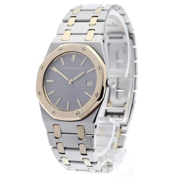 Audemars Piguet — Audemars Piguet 33mm SS Gray Dial Quartz Date Watch #C16516