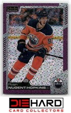 2020-21 O-Pee-Chee #136 Ryan Nugent-Hopkins Violet-Pixels #/399 Oilers RMH