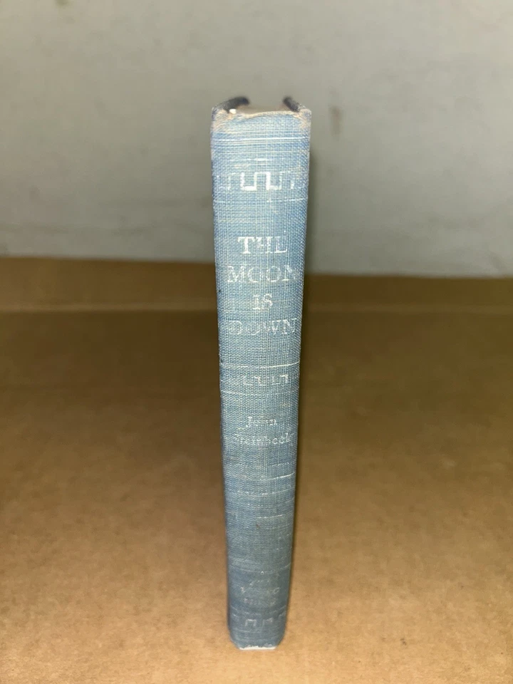 The Moon Is Down by John Steinbeck March 1942 1st Edition Hardcover Viking - Image 3 of 4
