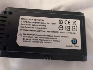 Genuine OEM Samsung Rechargeable Li-Ion Battery for Samsung Jet cordless stick v