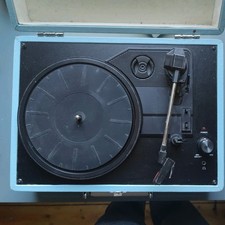 Crosley Turntable Record Player Turquoise  Portable 3-Speed
