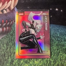 2026 Topps Chrome Marvel Comics #127 Iron Cat RARE PINK REFRACTOR 158/250