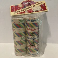 Vintage New Years Streamers