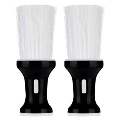 2pcs Hairdresser Neck Cleaning Brush - Salon Barber Dusting Brush with Soft