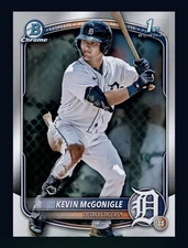2025 Topps Bowman Chrome Prospect Rookie-KEVIN MCGONIGLE (TOPPS Bunt DigitaICard