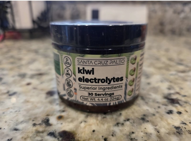 Santa Cruz Paleo Electrolyte Powder, Kiwi Flavor. (4.4 Oz)