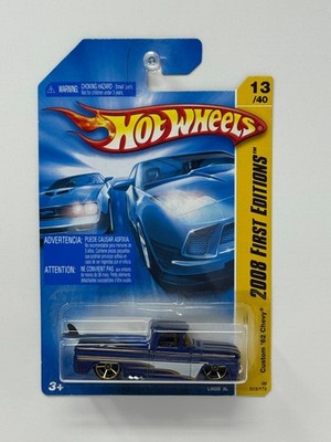 Hot Wheels First Editions Custom 1962 Chevy Pickup 1:64 Diecast | eBay