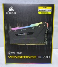 Corsair Vengeance RGB Pro 32GB 2x16GB DDR4 3200MHz CL16 Desktop RAM NEW