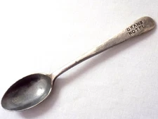 Antique Grand Hotel 3 3/4 Inch Walker & Hall Silverplate Demitasse Spoon