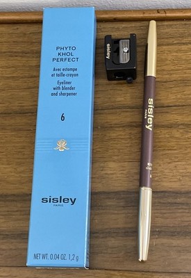 Sisley Phyto-Khol Perfect Eyeliner Pencil #6 PLUM, 1.2g .04oz NEW In Retail BOX