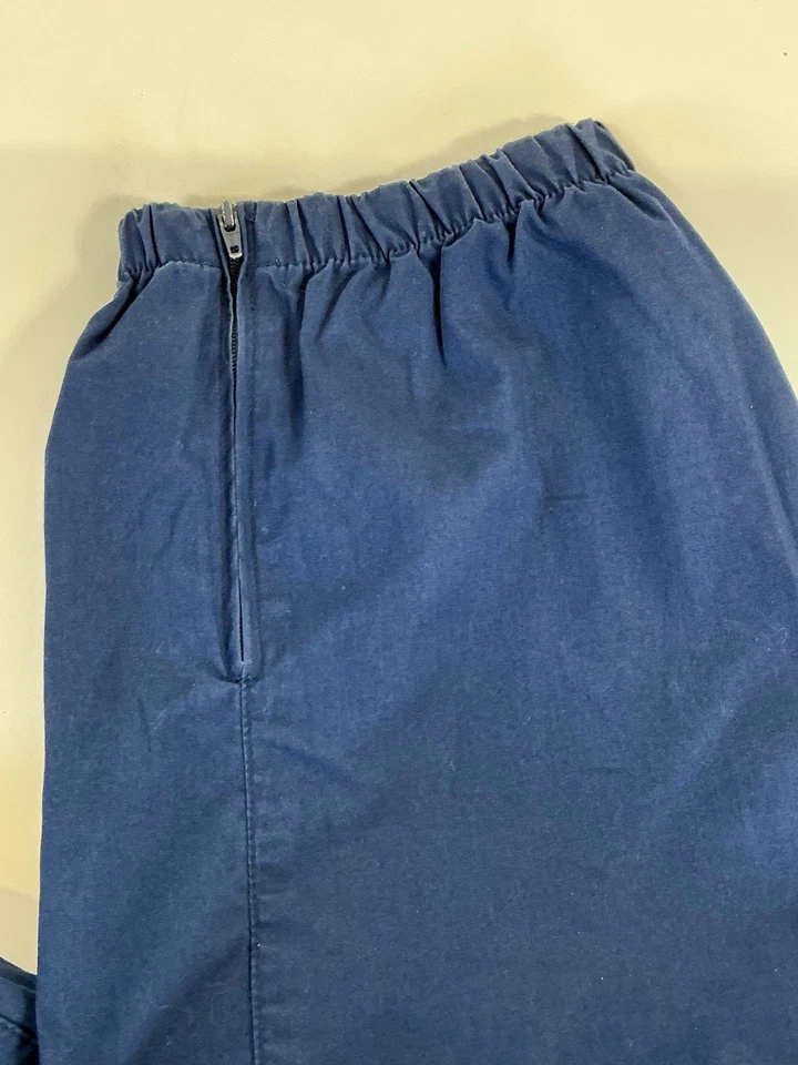 Pantalones de salón Christian Dior Monsieur Jogger de colección años 80 cremallera tobillo azul marino talla XL Foto 4 de 4