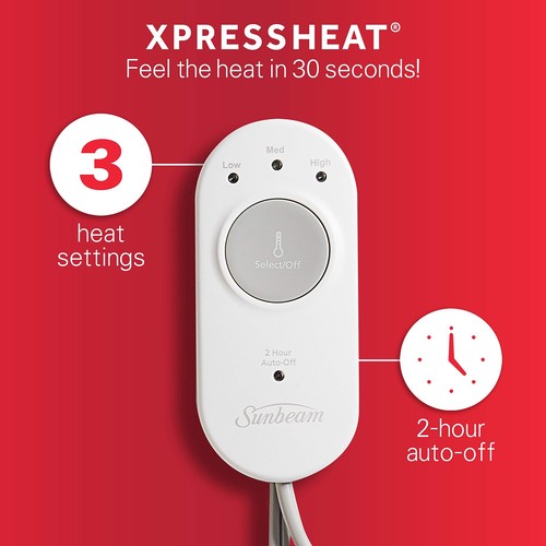 Sunbeam ConformHeat Heating Pad, 14